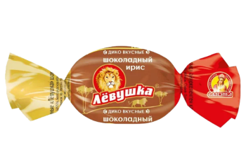 Конфета Конфета Левушка вкус шоколадный ирис