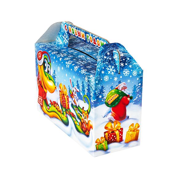 Сладкий новогодний подарок Курьер Ужик