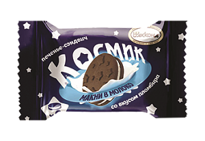 Печенье-сэндвич Космик со вкусом пломбира