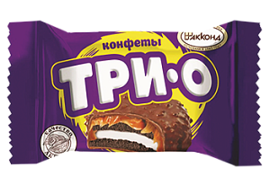 Десерт ТРИО с печеньем
